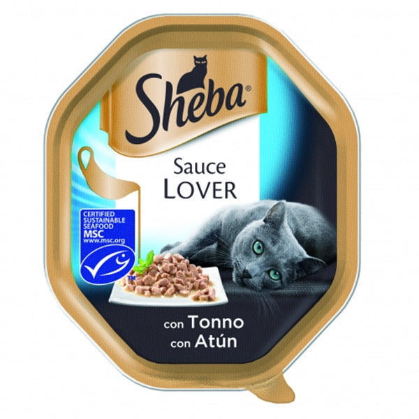 Sheba Sauce Lover con Tonno 85gr Sheba Sauce Lover con Tonno 85gr